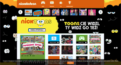 Desktop Screenshot of nick.com.pl